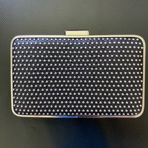 Michael Kors, brand new studded leather box clutch. Size: 6/3.75/1.5 inch
